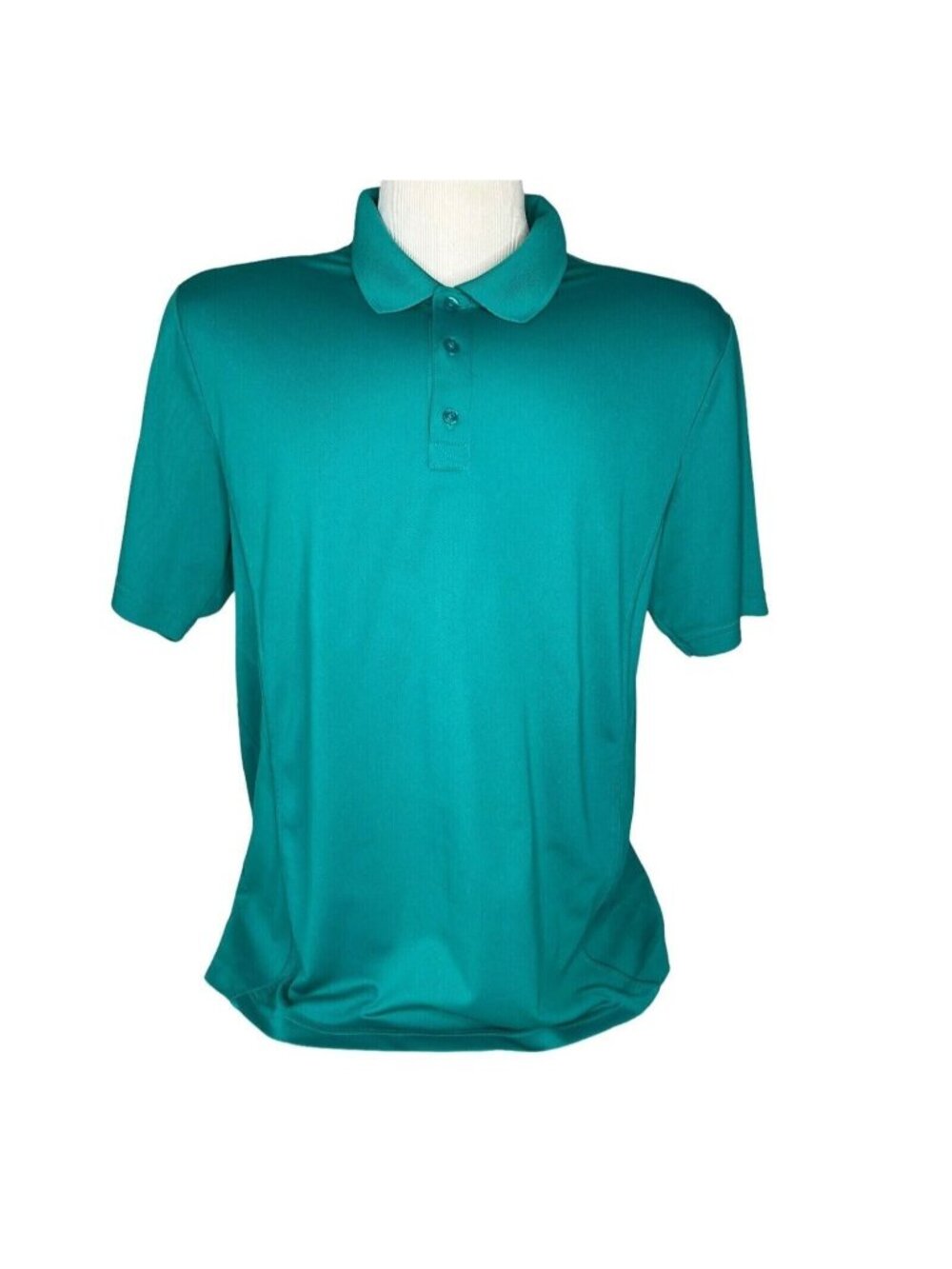 Fila Golf Performance Polo Shirt Mens Large Teal Short Sleeve Activewear